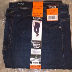 NEW Buffalo by David Bitton women’s jeans; Blue, size 16